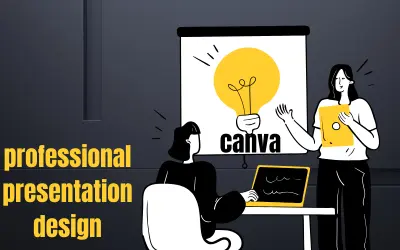 تصميم عرض تقديمي احترافي (Pitch Deck / Company Profile) بجودة شركات كبيرة ودقة عالية