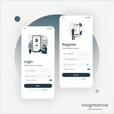 تصميم صفحة تسجيل دخول (Login) وwtpi تسجيل (Register) احترافية وسلسة، مع مراعاة تجربة المستخدم وسهولة الاستخدام
