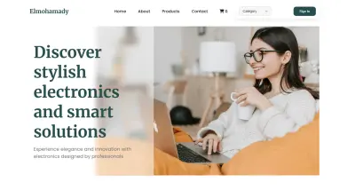 تصميم صفحة Landing Page مميزة وعصرية تساعدك على جذب العملاء وتحويل الزوار إلى عملاء محتملين بسهولة.