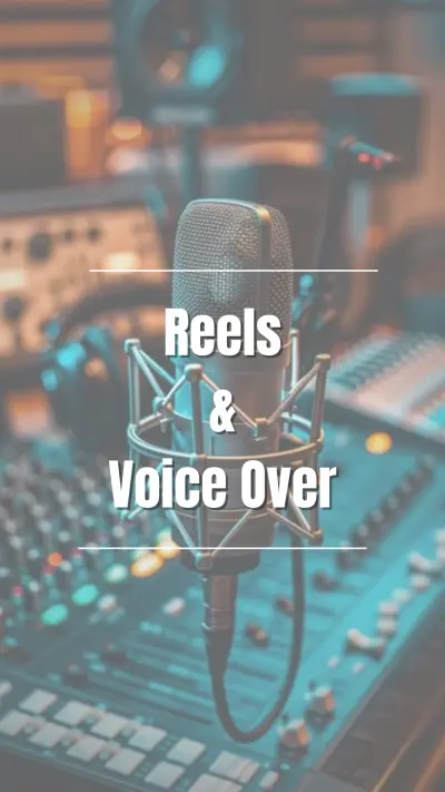 خدمة التعليق الصوتي (Voice Over)