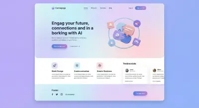 تصميم صفحة هبوط احترافية تزيد التحويلات وتعرض خدمتك بشكل قوي