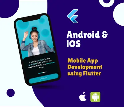 تصميم واجهة موبايل فلاتر flutter