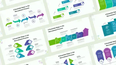 تصميم إنفوجرافيك احترافي لتوضيح الخطط والمسارات الزمنية