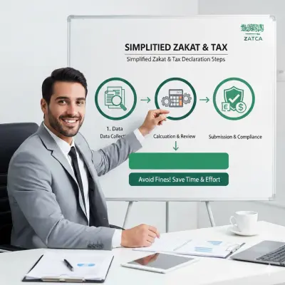 اعداد و رفع الإقرار الضريبي و إقرار الزكاة للمؤسسات بالمملكه العربية السعودية