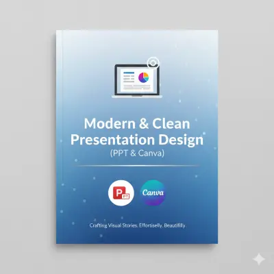 Modern & Clean Presentation Design (PPT & Canva)