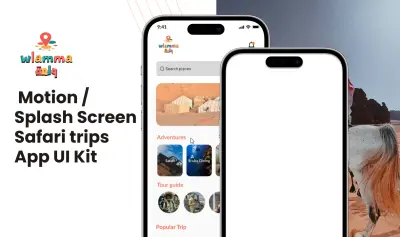 تصميم Motion/Splash Screen احترافي لتطبيقات الموبايل بجودة عالية
