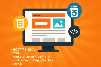 تحويل تصميم إلى صفحة ويب بـ HTML، CSS، وJavaScript