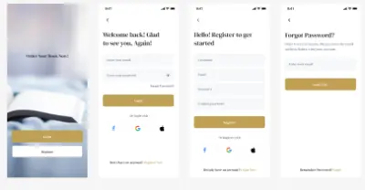 I will build a full Flutter Bookia app with UI, API & state management