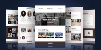 تنفيذ صفحة هبوط (Landing Page) بشكل بسيط وجذاب
