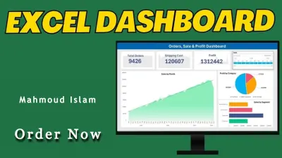 تصميم لوحات تفاعلية احترافية لتحليل بياناتك باستخدام Excel