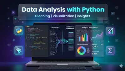 معالجة وتحليل البيانات وتصويرها باستخدام بايثون