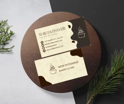 تصميم بطاقة عمل (Business Card) احترافية تعبر عن هويتك بلمسة إبداعية