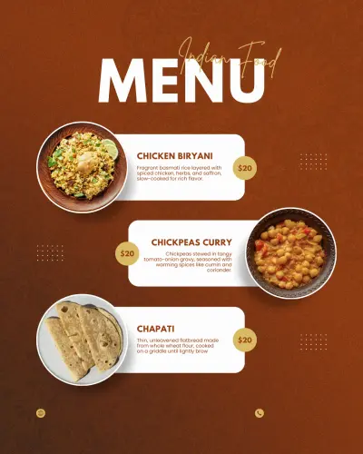 تصميم منيو احترافي وجذاب للمطاعم والكافيهات