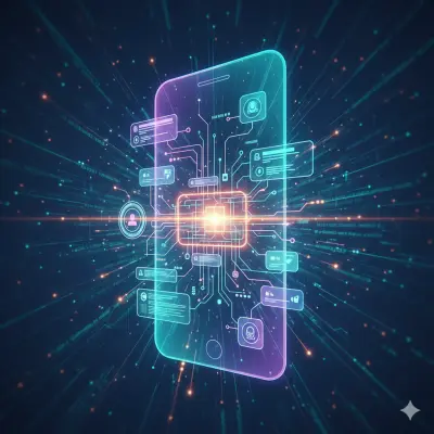 تطوير واجهة لتطبيق موبايل