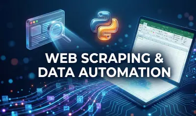 سحب واستخراج البيانات من المواقع لملف إكسيل بدقة عالية