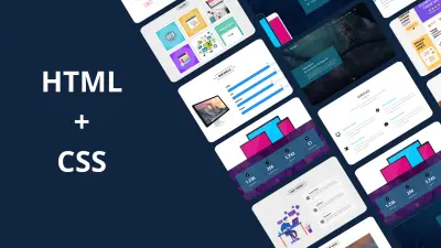 عمل صفحة باستخدام HTML و CSS