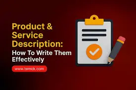 Professional Product & Service Description Writing