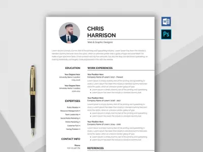 Professional CV / Resume Design