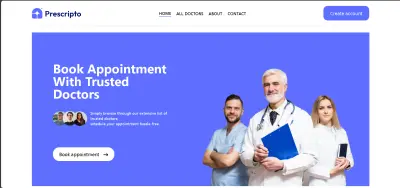 سوف أقوم بتطوير موقع إلكتروني متكامل لحجز مواعيد الأطباء، يشمل تصميم واجهة استخدام سهلة وواضحة، مع نظام منظم لإدارة الحجوزات والمواعيد.