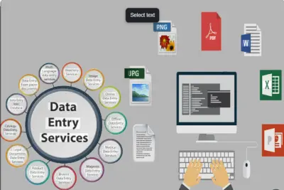خدمة إدخال بيانات سريعة ودقيقة في Excel و Word