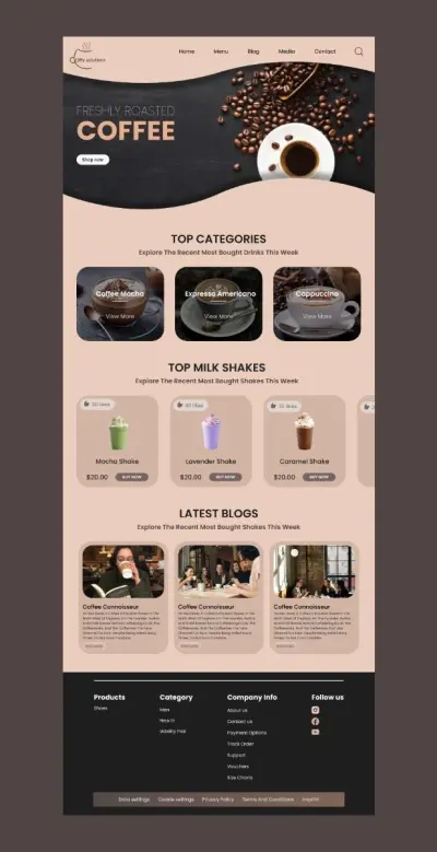 تصميم Landing Page