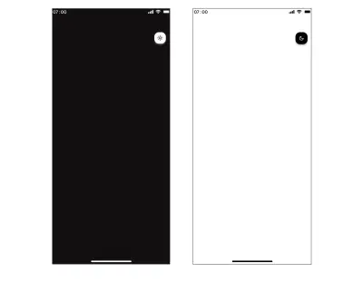 Dark Mode Toggle UI Design (Light & Dark States)