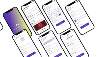 تصميم شاشة UI احترافية لتطبيق موبايل باستخدام Figma