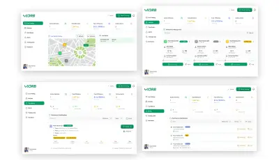 تصميم  Dashboard لمتابعة ومراقبة البيانات لحظيًا