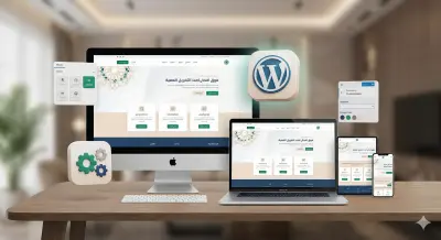 تصميم موقع ووردبريس wordpress احترافي
