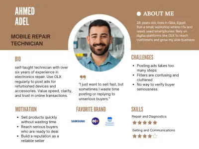 UX Research – فهم المستخدم وتحليل تجربة الاستخدام (Empathize Phase)