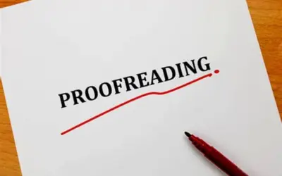 تدقيق لغوي وإملائي للنصوص باللغة الإنجليزية