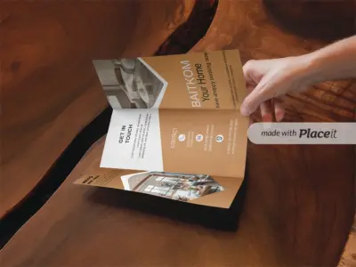 تصميم بورشور احترافي وجذاب يعكس هوية الشركة أو المنتج