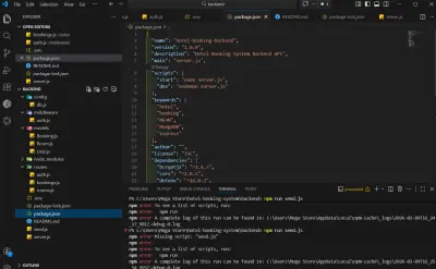 سأقوم ببناء نظام حجز غرف فندقية متكامل باستخدام MEAN Stack