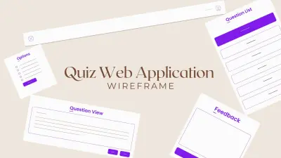 تصميم موقع Quiz Website