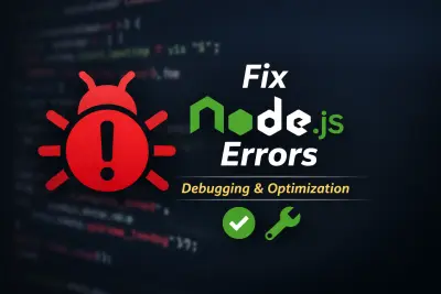 إصلاح أخطاء Node.js