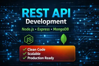 تطوير Backend REST API باستخدام Node.js و MongoDB