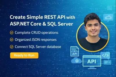إنشاء REST API بسيطة باستخدام ASP.NET Core و SQL Server