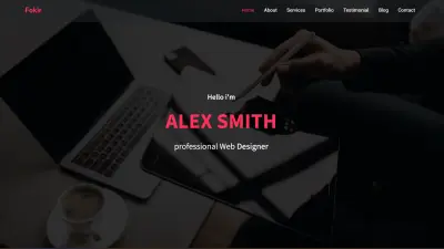 إنشاء موقع ويب احترافي سريع ومتجاوب (Landing Page / Website)