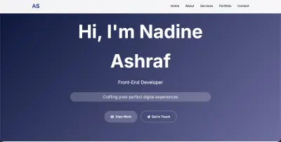 تصميم وتطوير موقع Portfolio شخصي احترافي للمبرمجين والشركات