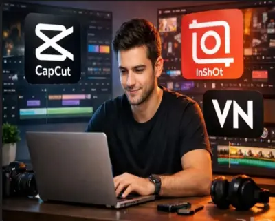 تصميم ومونتاج فيديوهات من الجوال