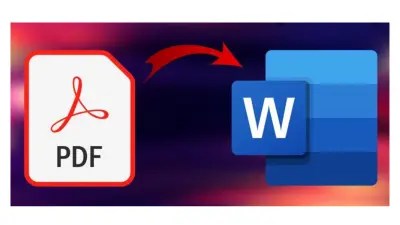 تفريغ ملفات PDF وأوراق Scanner المعقدة على ملف Word