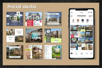 تصميم بوستات سوشيال ميديا بشكل احترافي مقابل 5 دولار