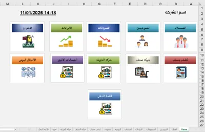 ‏المحاسبة المالية , إعداد التقارير المالية , إعداد الدفاتر