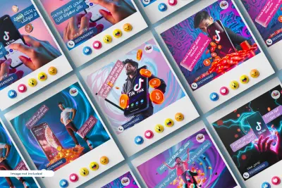 تصميم بوستات سوشيال ميديا