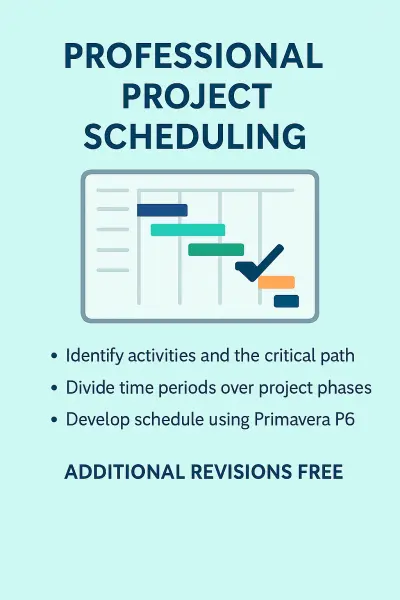 إعداد جدول زمني احترافي للمشاريع Primavera P6