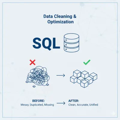 تنظيف وتنظيم البيانات باحترافية باستخدام SQL