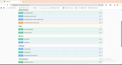 تطوير موقع باستخدام Asp.net web api