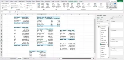 تصميم Dashboard تفاعلية واحترافية باستخدام Excel