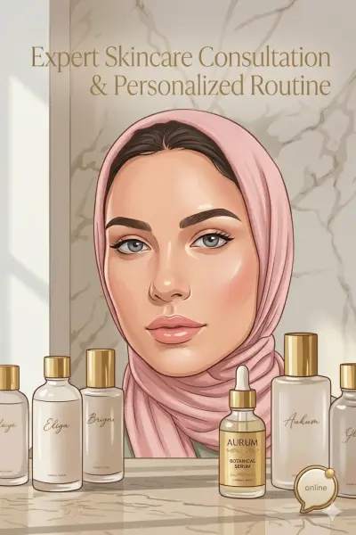 تحليل نوع البشرة + تصميم روتين عناية مخصص لبشرة صحية ومشرقة