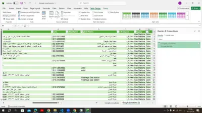 جمع و استخراج البيانات من google maps(web scrapping)